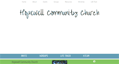 Desktop Screenshot of hopewellcc.com